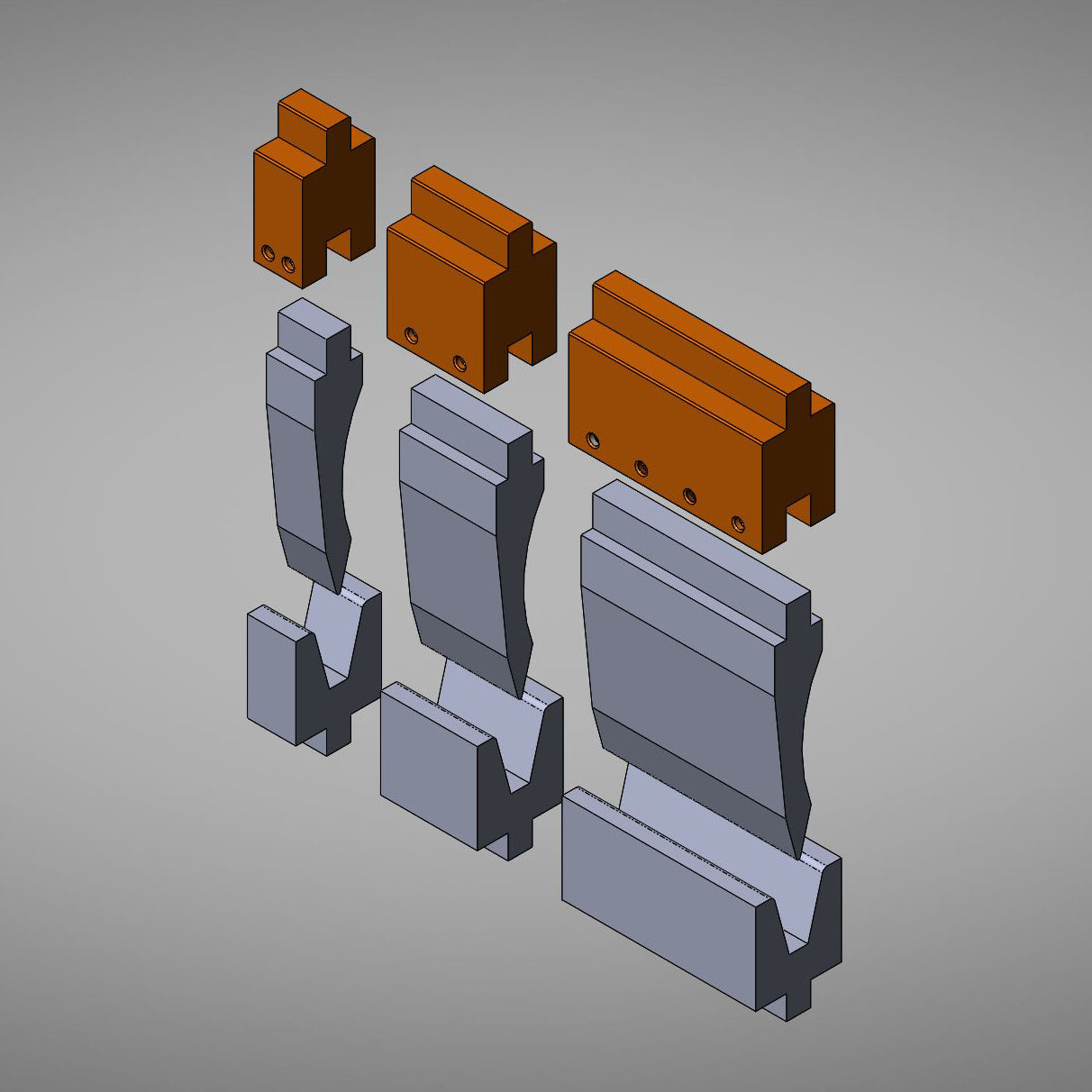 Tool Die Extender/Holder – Langmuir Pressbrake Titan 25T
