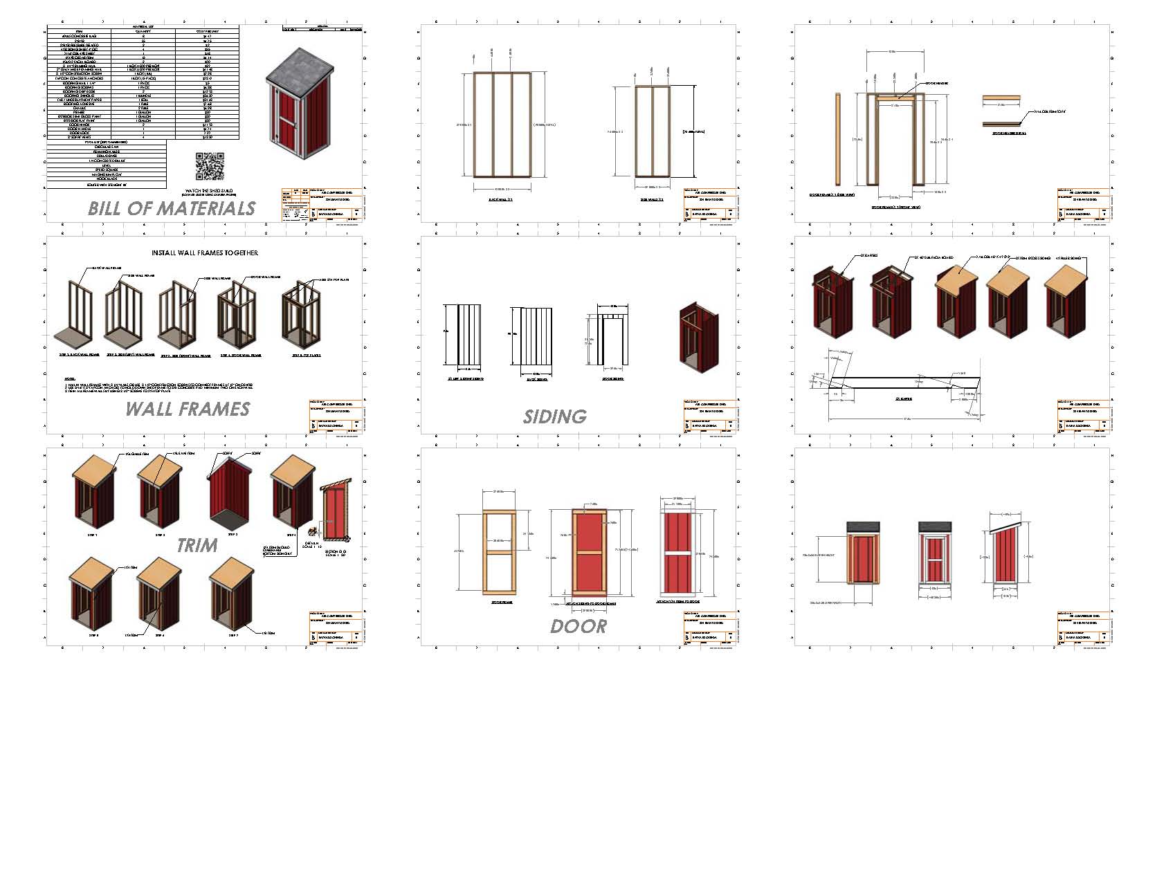 3x4 Lean To Shed Build