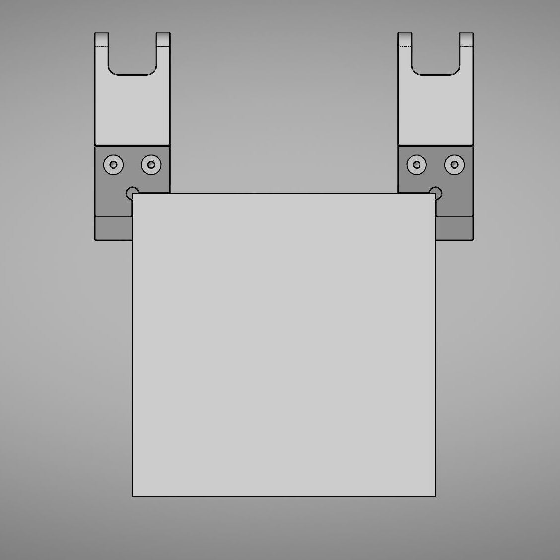 90 Degree Backgage Finger Attachments – Langmuir Pressbrake Titan 25T