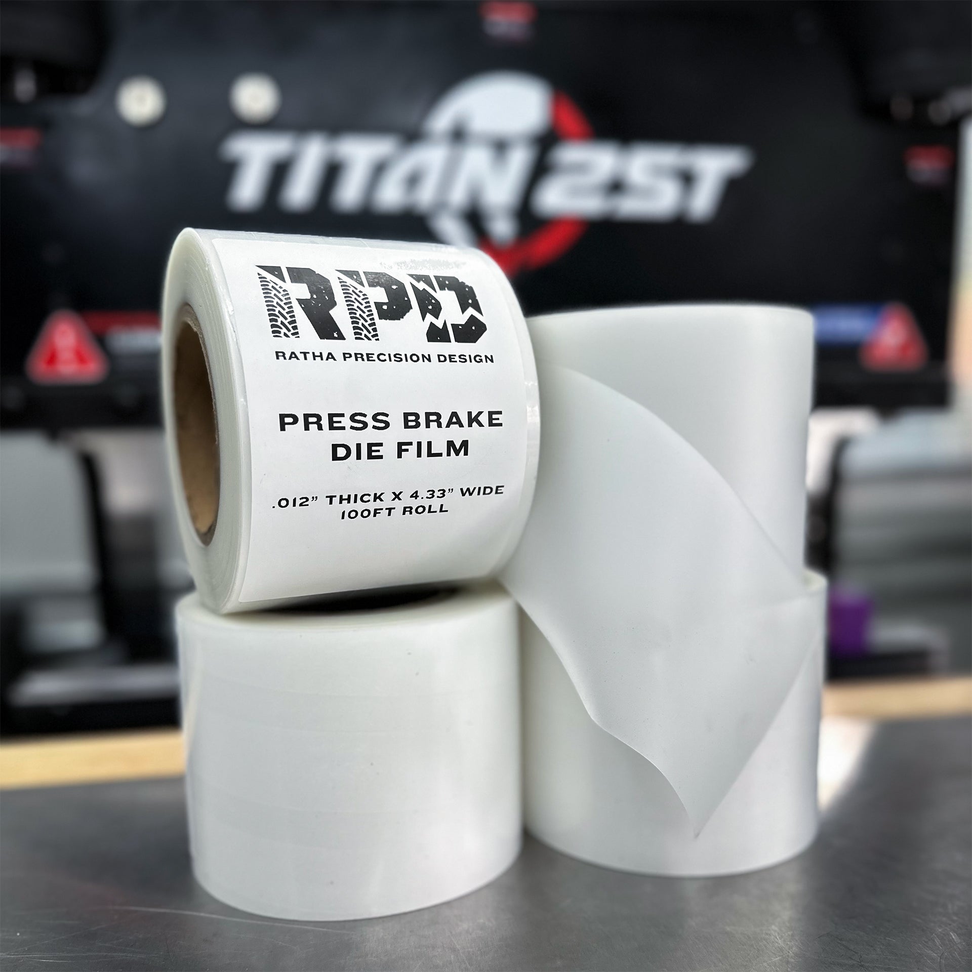 Die Protective Film - Langmuir Pressbrake Titan 25T