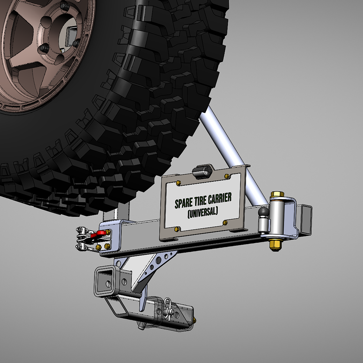 Universal Tire Carrier DIY Build Kit
