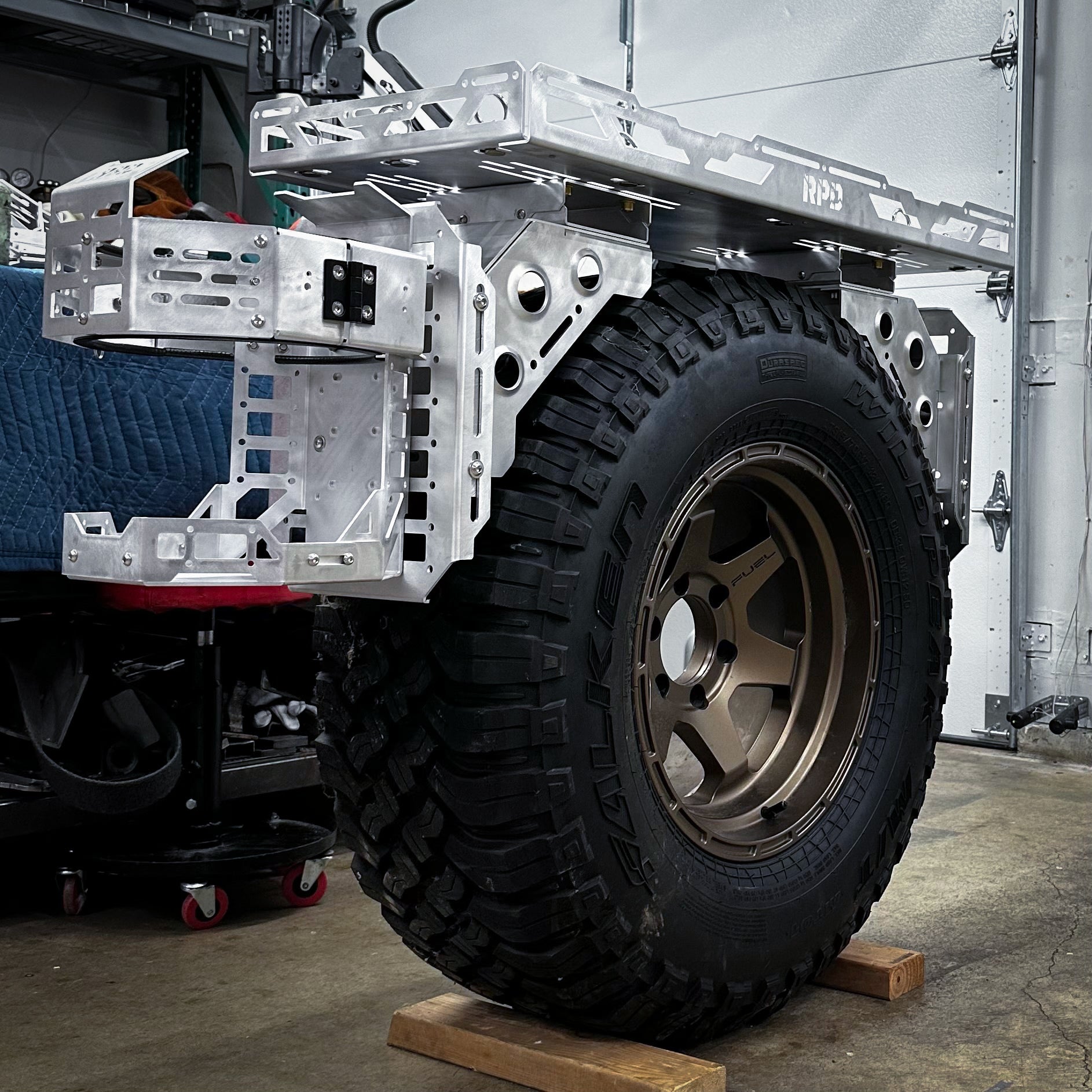 Spare Tire Accessory Tray Rack