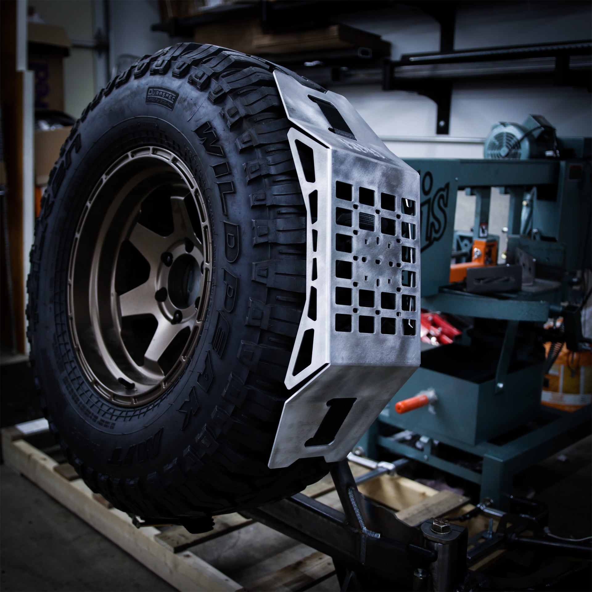 Spare Tire Molle Panel Accessory Mount