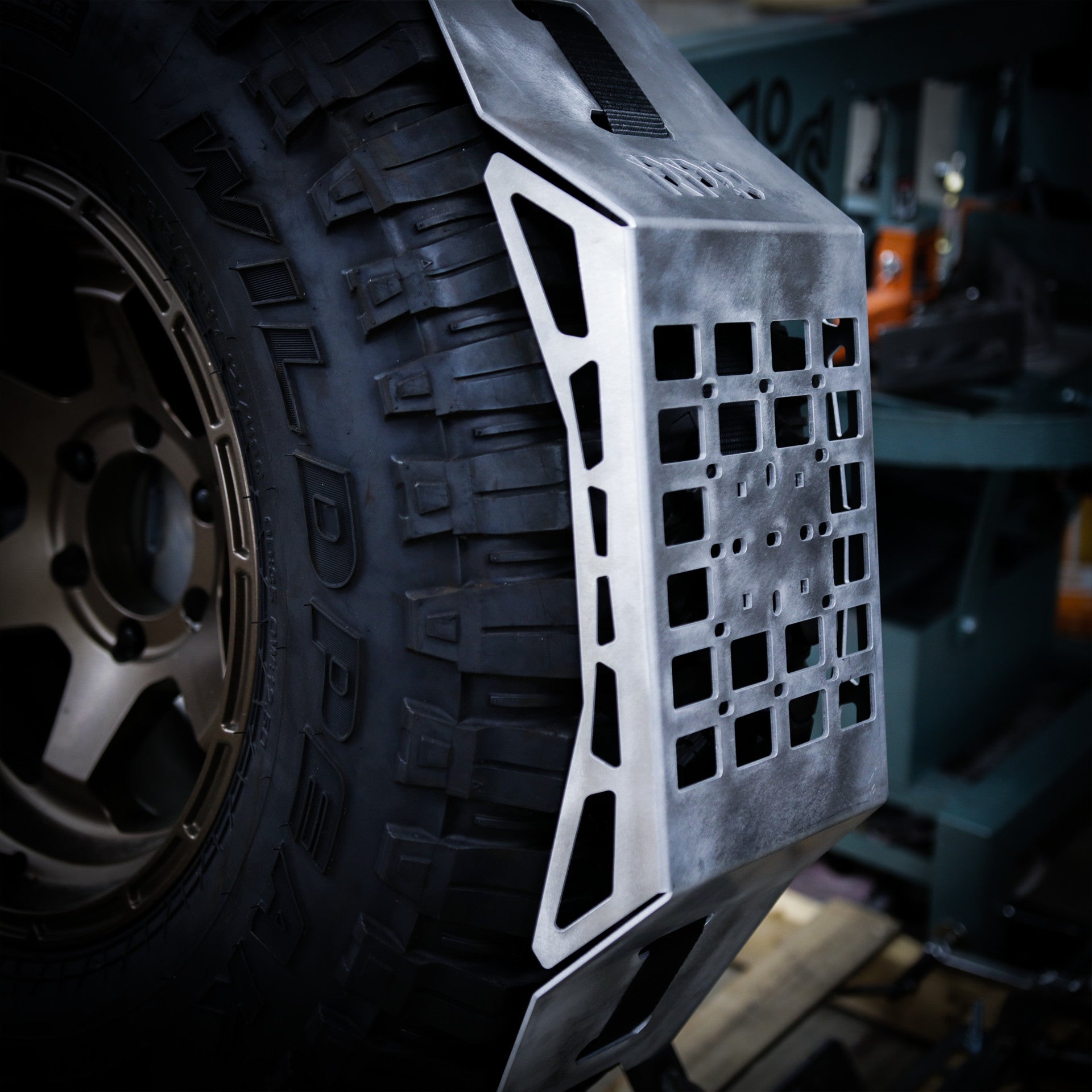 Spare Tire Molle Panel Accessory Mount