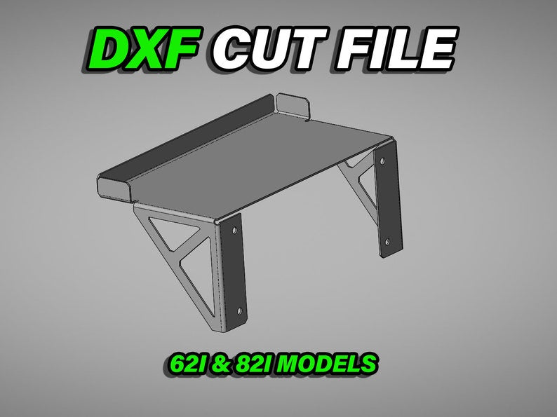 Everlast 62i + 82i Plasma Cutter Custom Shelve DXF Cut Files