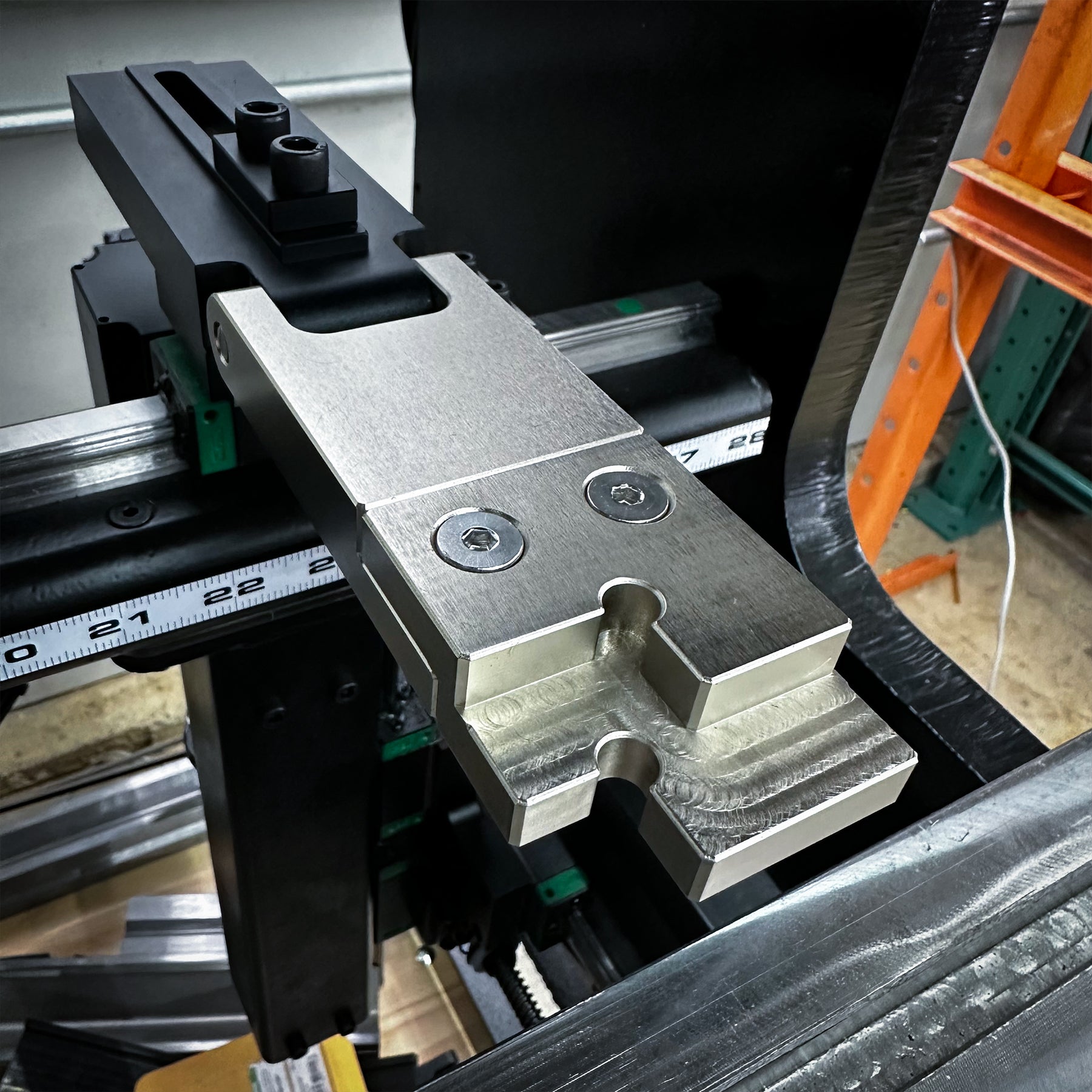 90 Degree Backgage Finger Attachments – Langmuir Pressbrake Titan 25T