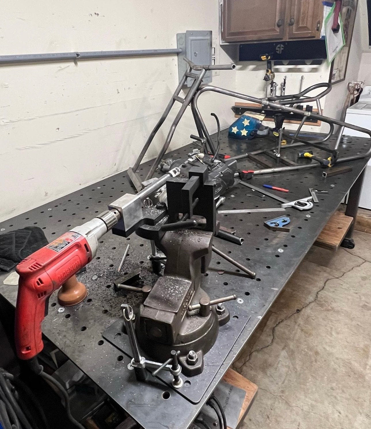 48" X 96"  Welding Fixture Table [Standard UNITS] - Digital Build Plans