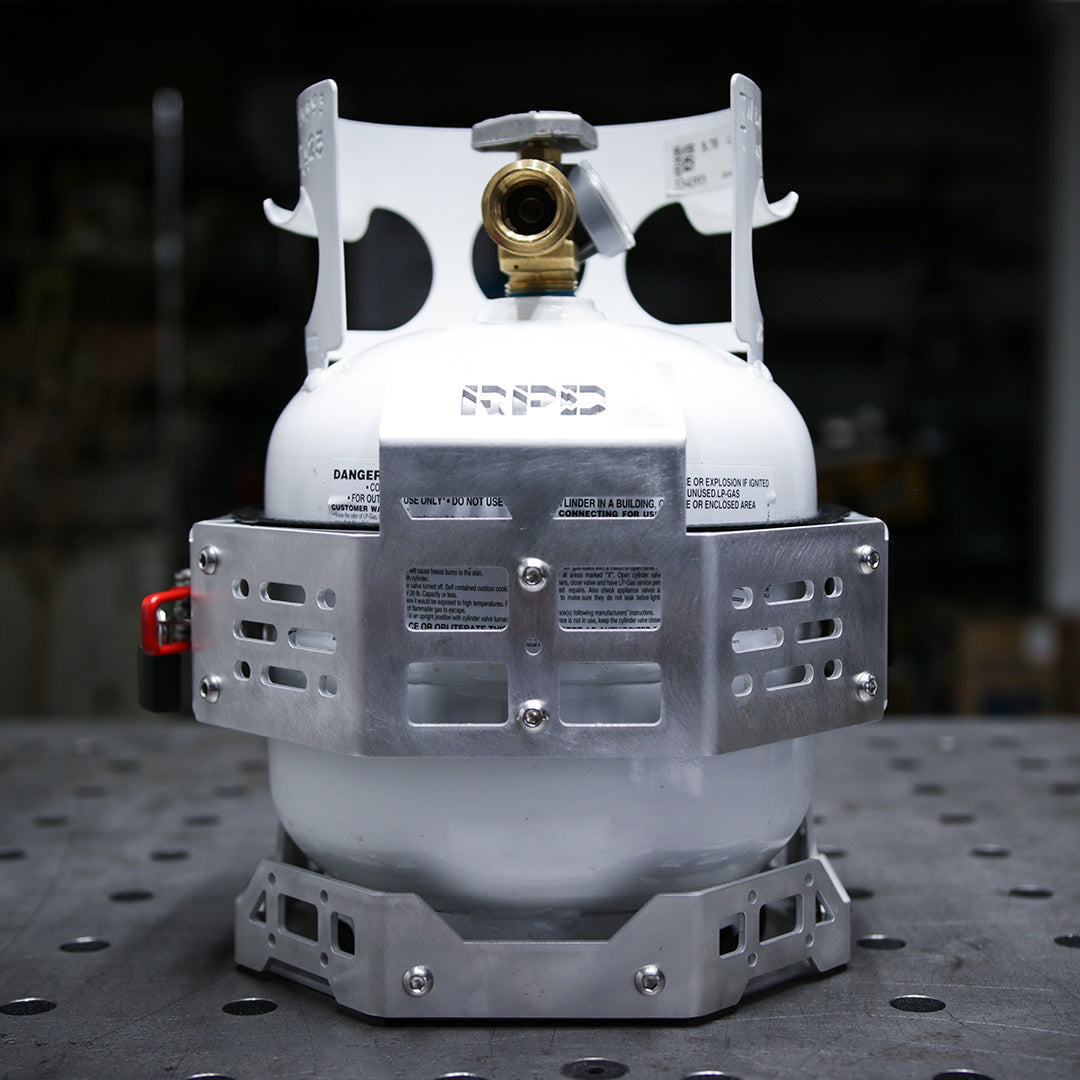 Sturdy 5lb Propane Tank Mount for Outdoor Adventures