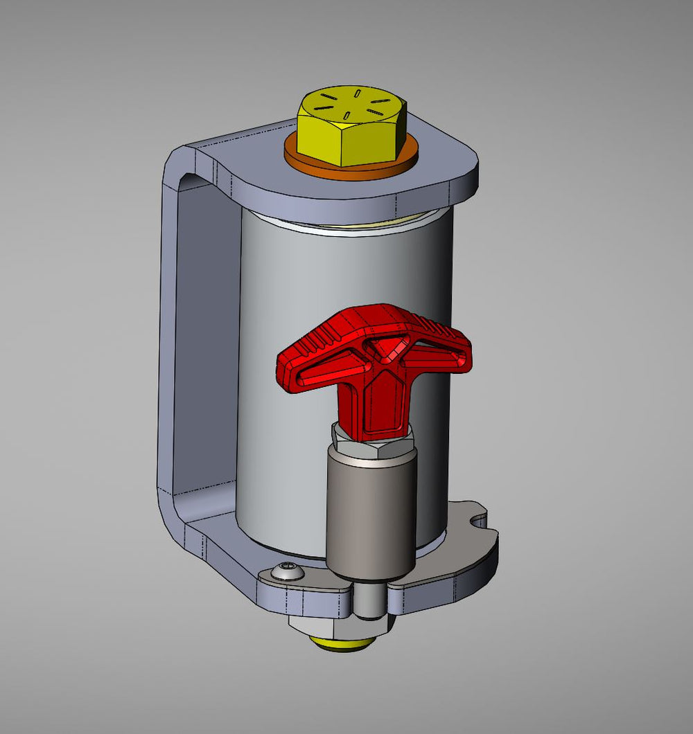 Billet Anodize Aluminum T-Handle