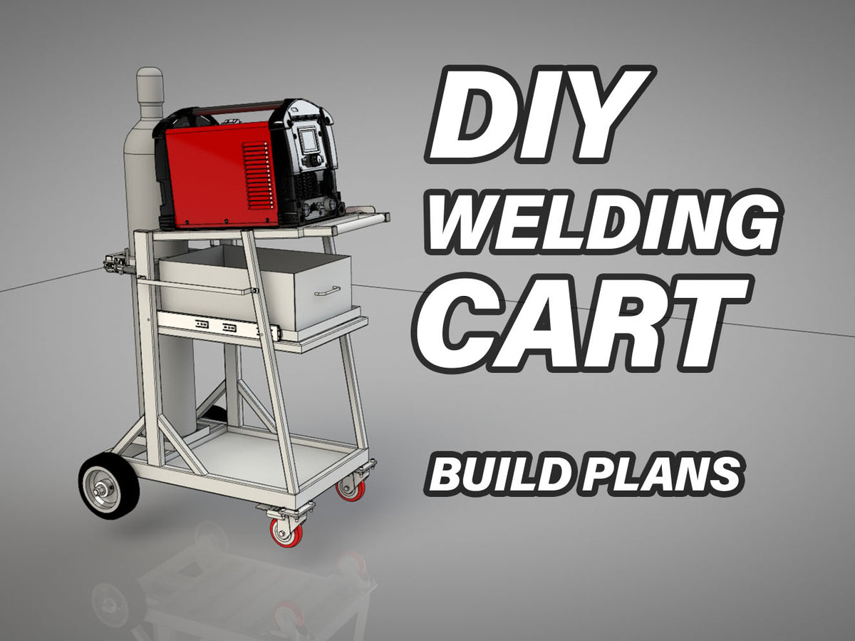DIY Welding CART Plans [Standard & Metric] | Multipurpose Cart | Build