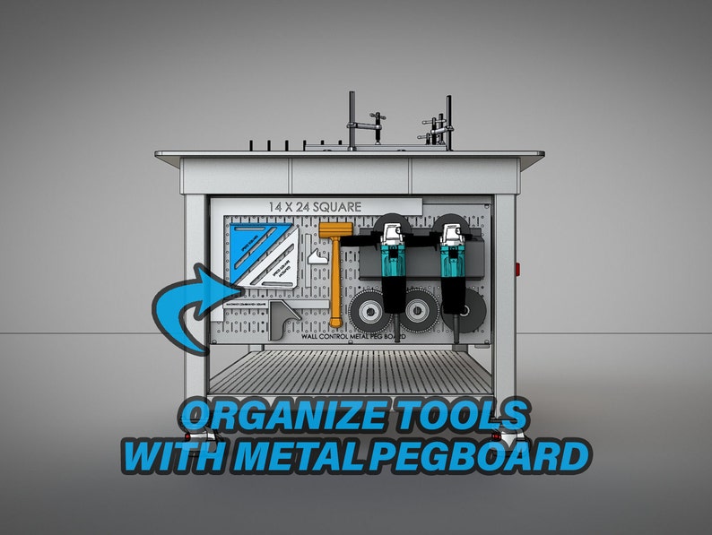 43" X 67" Garage Shop Welding Fixture Table [Standard & Metric] - Digital Build Plans