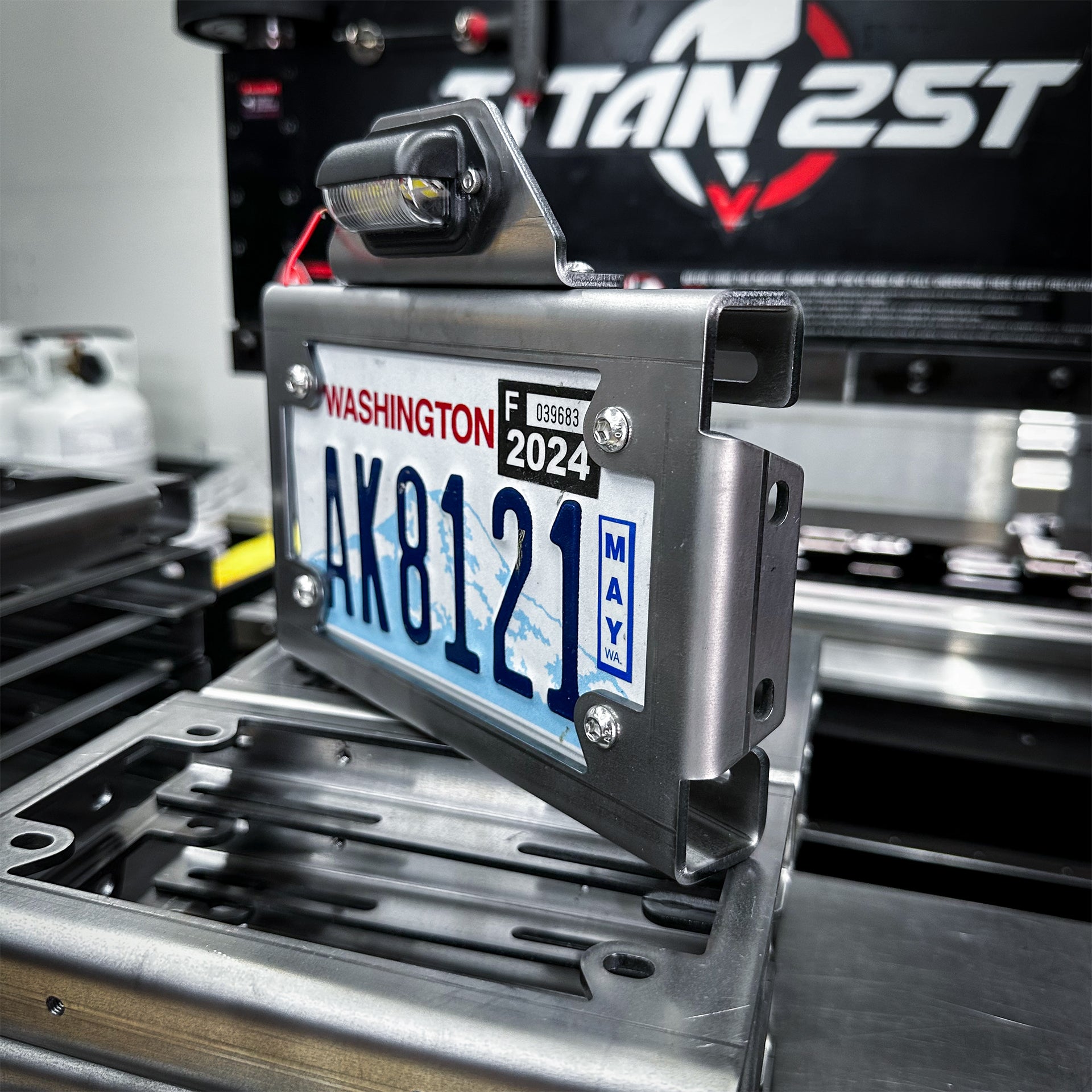 Custom License Plate - 7x4 Inches, Rust-Free Aluminum, Personalized For Cars, ATVs, Golf Carts