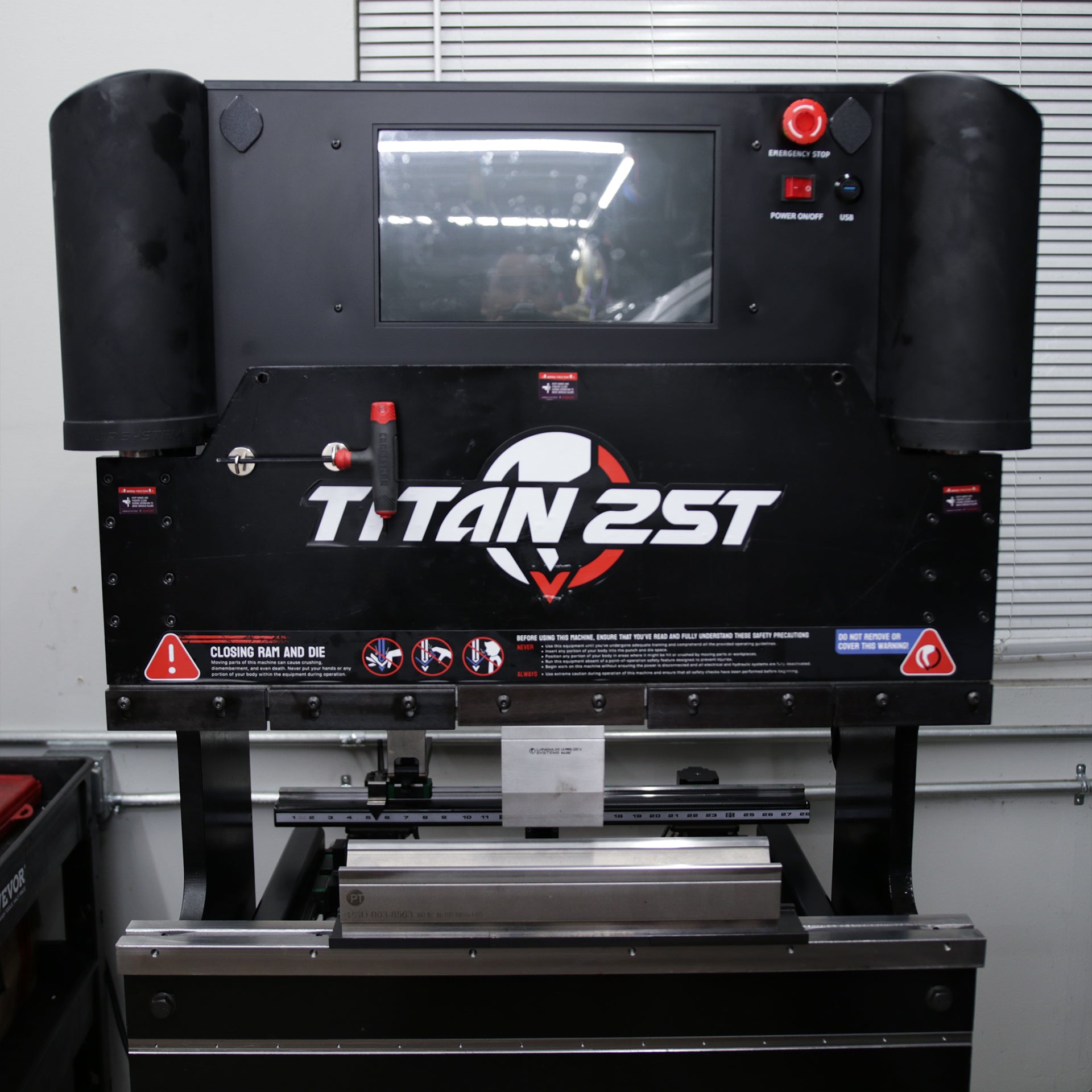 Jog Delete Diagram + 3D Printed Plug Cap File – Langmuir Pressbrake Titan 25T