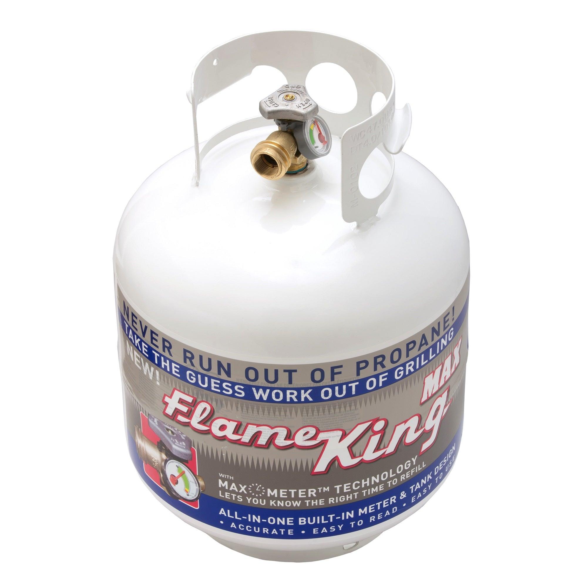 Flame King 20lb Propane Tank LP Cylinder with OPD & Gauge