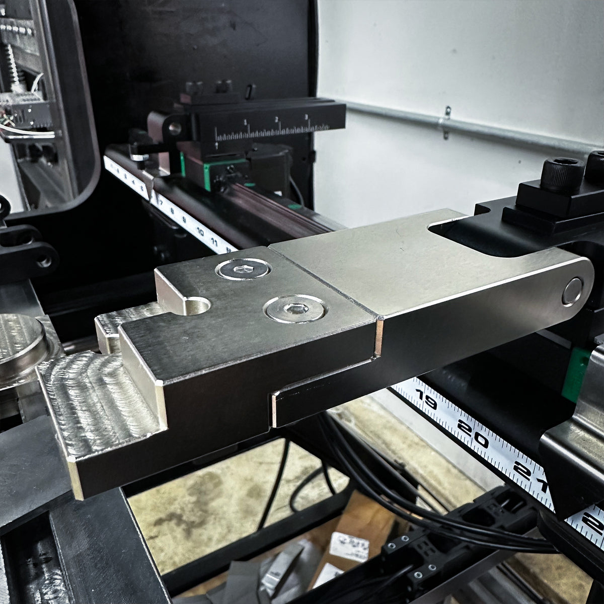 90 Degree Backgage Finger Attachments – Langmuir Pressbrake Titan 25T